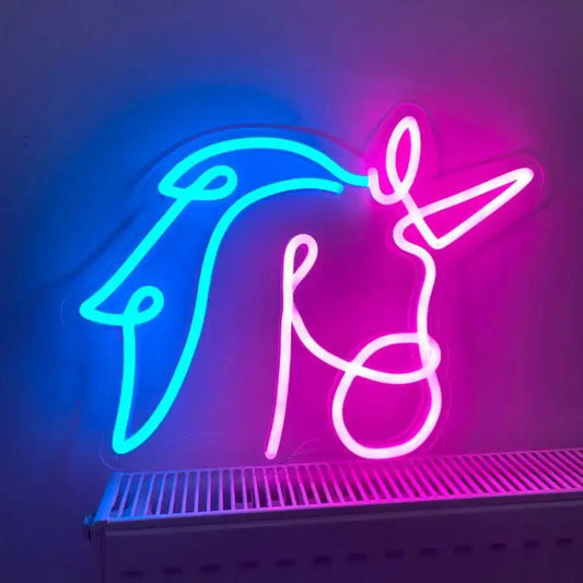 NEON UNICORN LINE ART-Neonsigns-Neon Brothers
