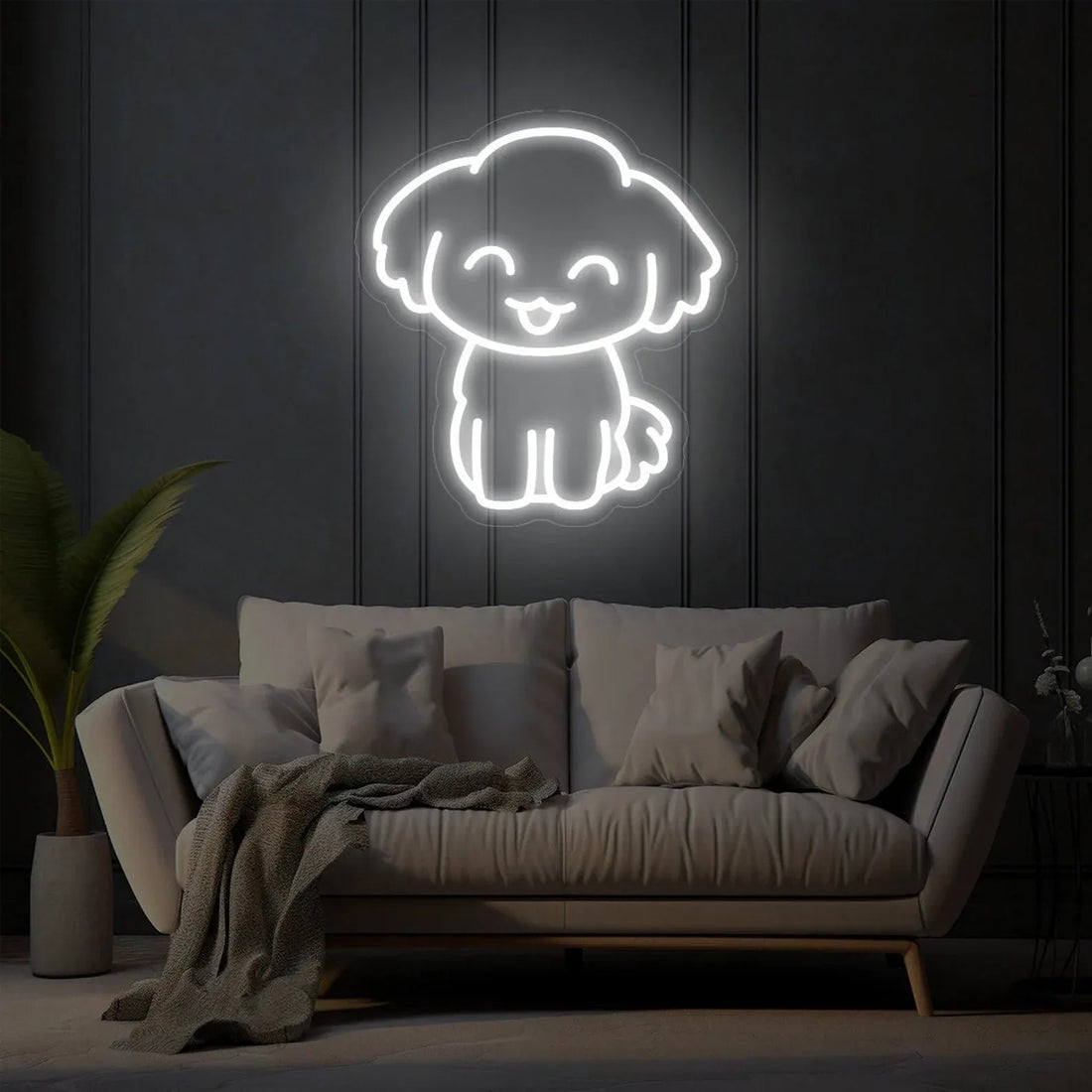 Pet Dog Neon Sign – A Heartwarming Tribute to Man’s Best Friend - Neon Brothers