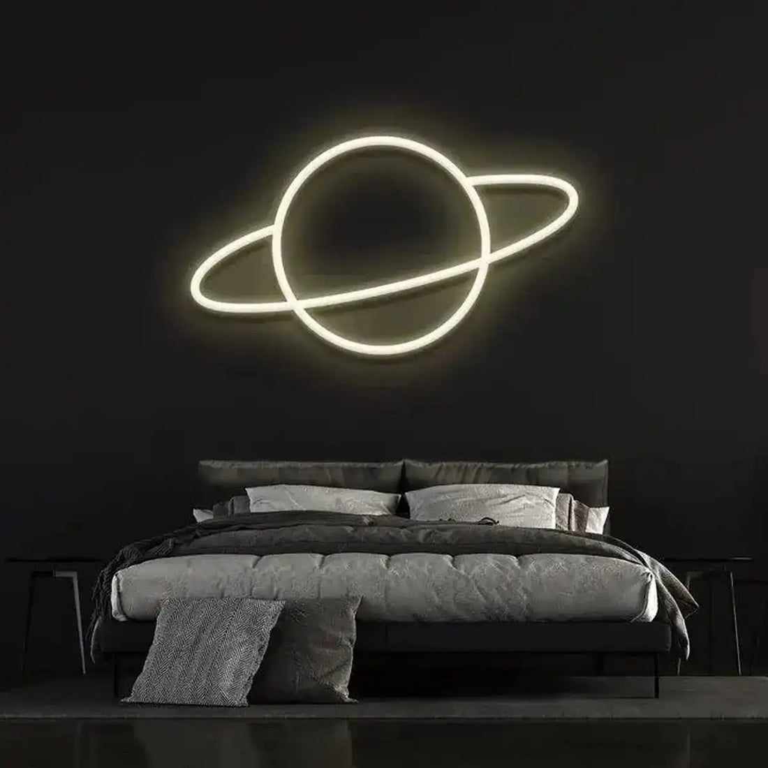 PLANET - LED NEON SIGN-Neonsigns-white-60 x 120 cm-Neon Brothers