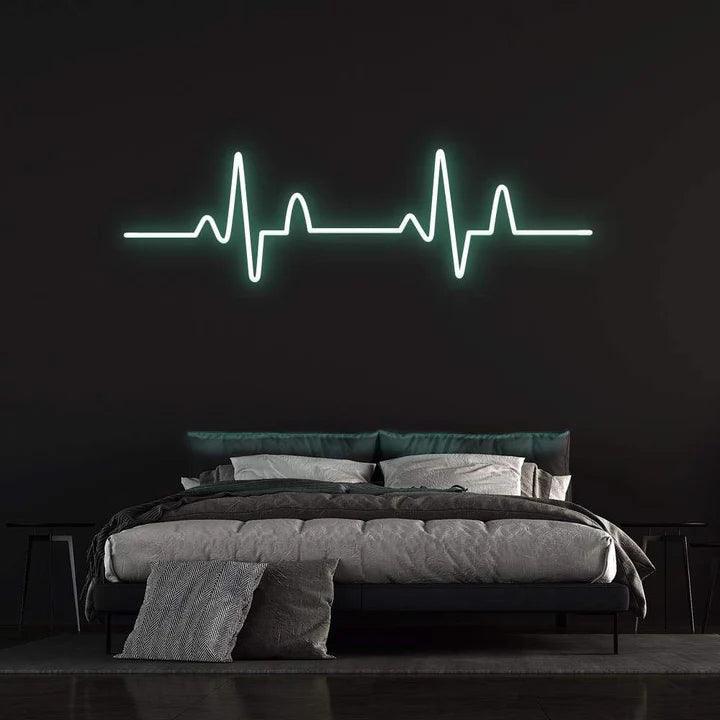 PULSE - LED NEON SIGN-Neonsigns-60 x 120 cm-Teal-Neon Brothers