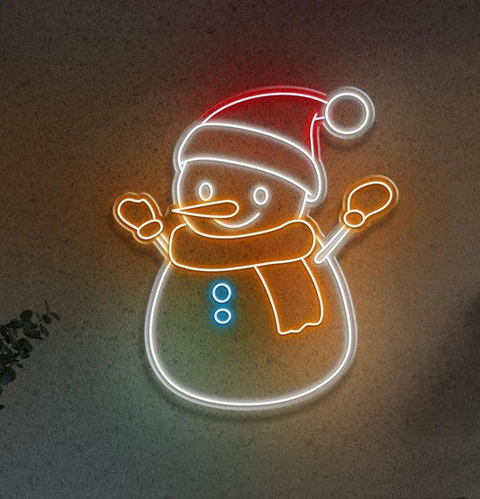 SNOWMAN II - LED NEON SIGN-Neonsigns-Neon Brothers