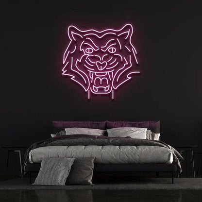 TIGER - LED NEON SIGN-Neonsigns-45 x 90 cm-Pink-Neon Brothers