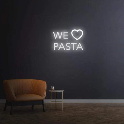 We Love Pasta - LED Neon Sign-Neonsigns-Neon Brothers