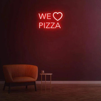 We LovePizza - LED Neon Sign-Neonsigns-Neon Brothers