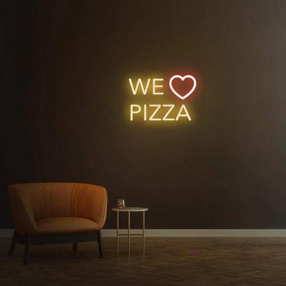 We LovePizza - LED Neon Sign-Neonsigns-Neon Brothers