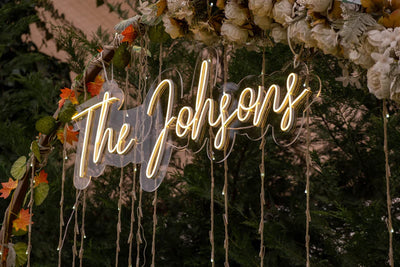 Wedding Arch Neon