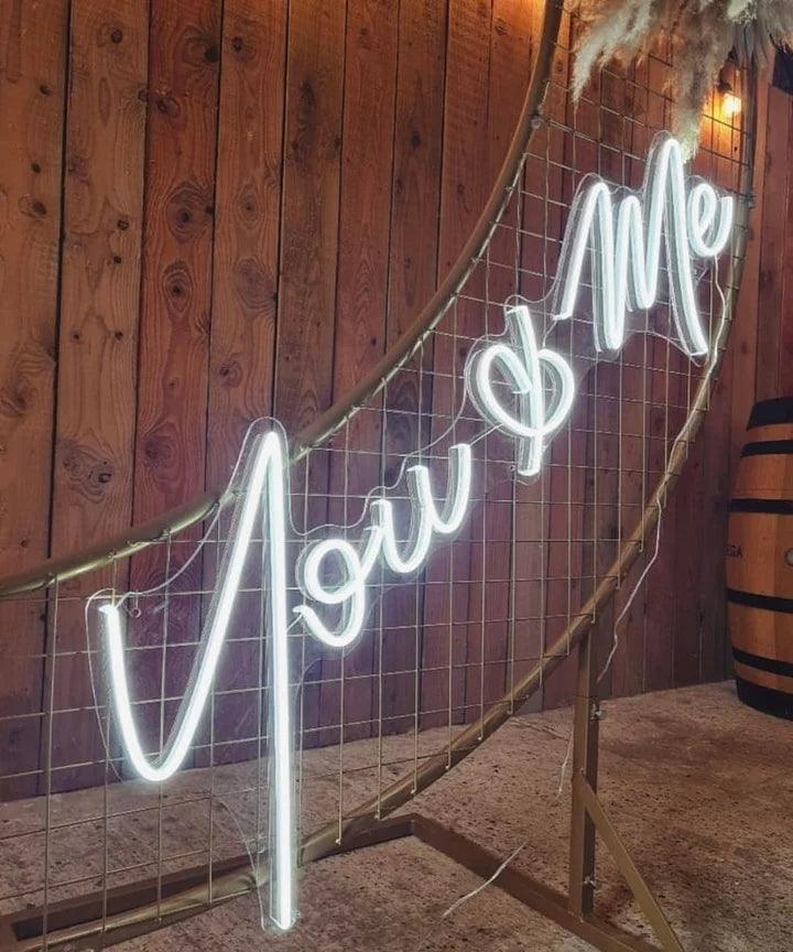 You & Me | LED Neon Sign-Neonsigns-Neon Brothers