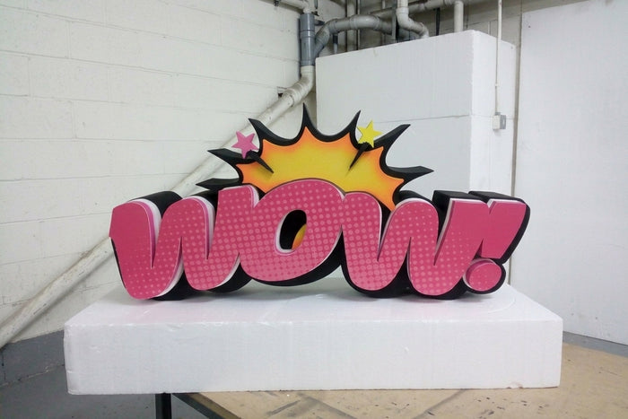 Foam 3D Letter Quality Guide